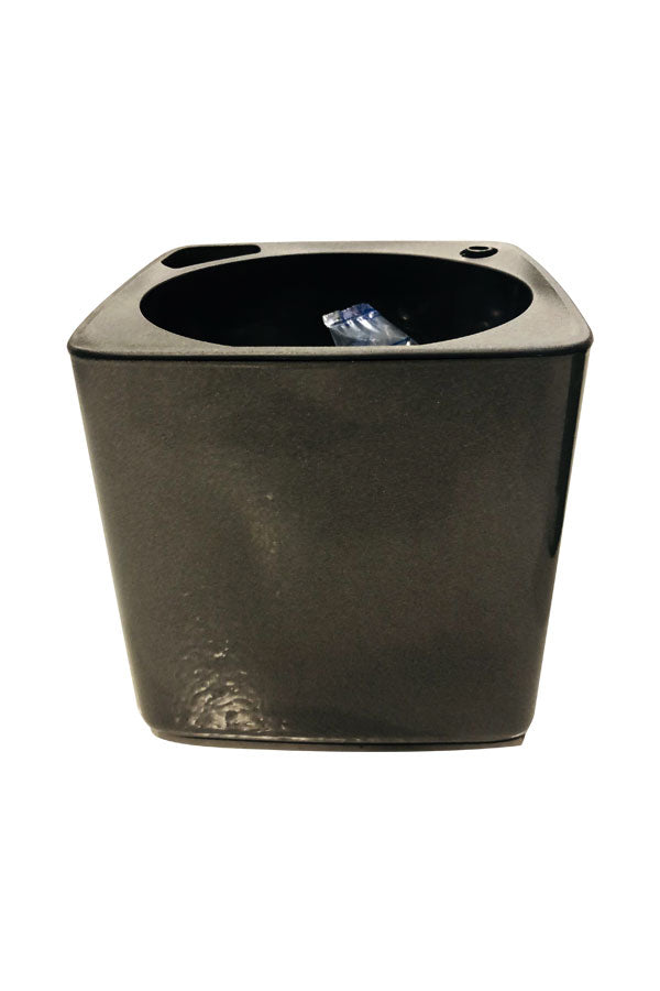 Self-Watering Square Fibre Pot - Plantsworld.ae