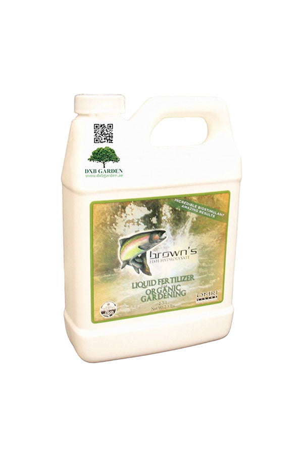 Brown’s Fish Liquid Bio Organic Fish Fertilizer – Organic Plant Food from USA at Plantsworld.ae