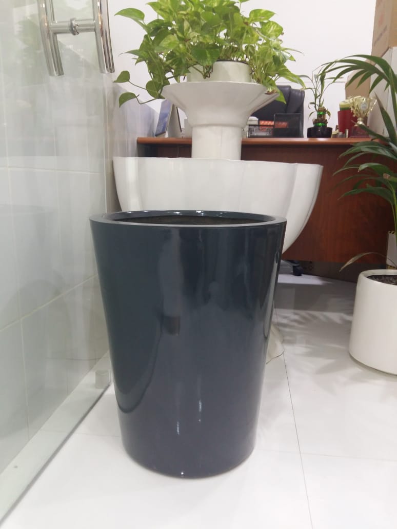 GRP Round Tall - Indoor Plant Pot - Plantsworld.ae