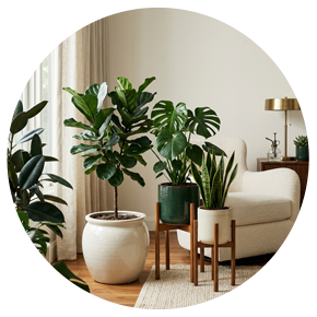 Livingroom Plants