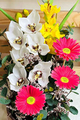 Faux Mixed Flower Arrangement - Plantsworld.ae