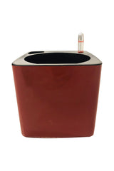Self-Watering Square Fibre Pot - Plantsworld.ae