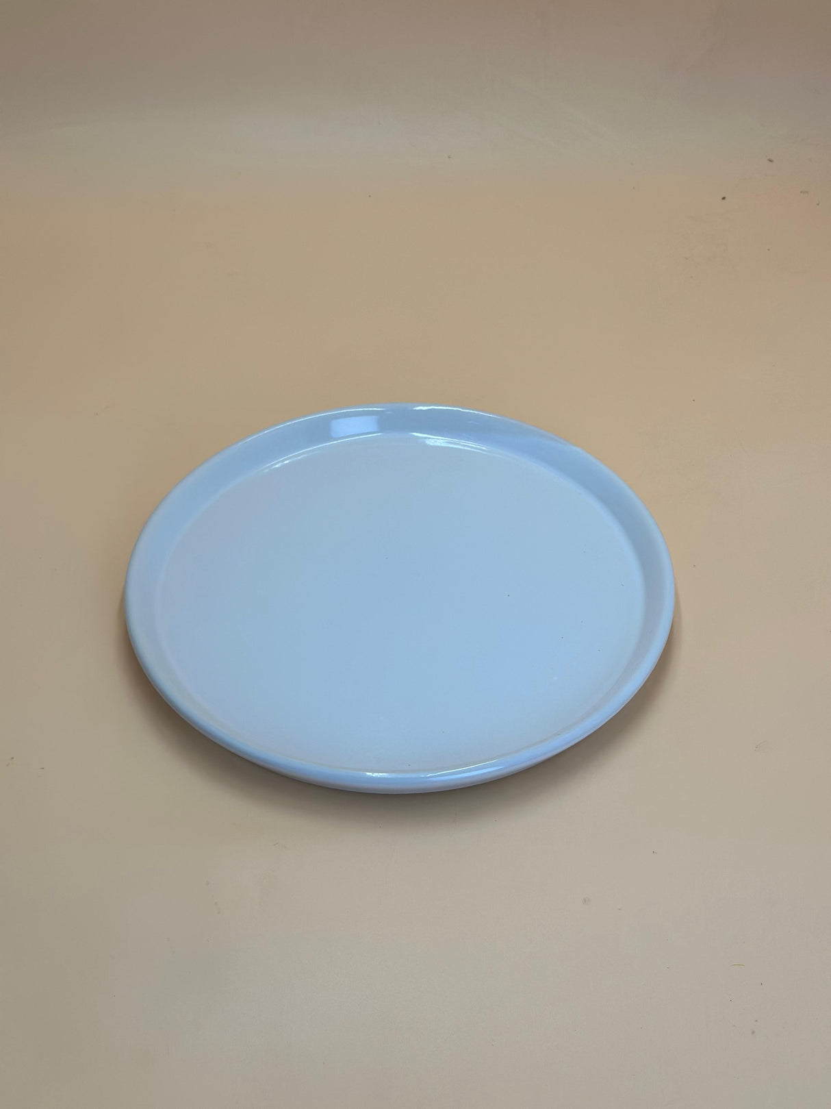 Round Ceramic  Plate - Plant Accessory - Plantsworld.ae
