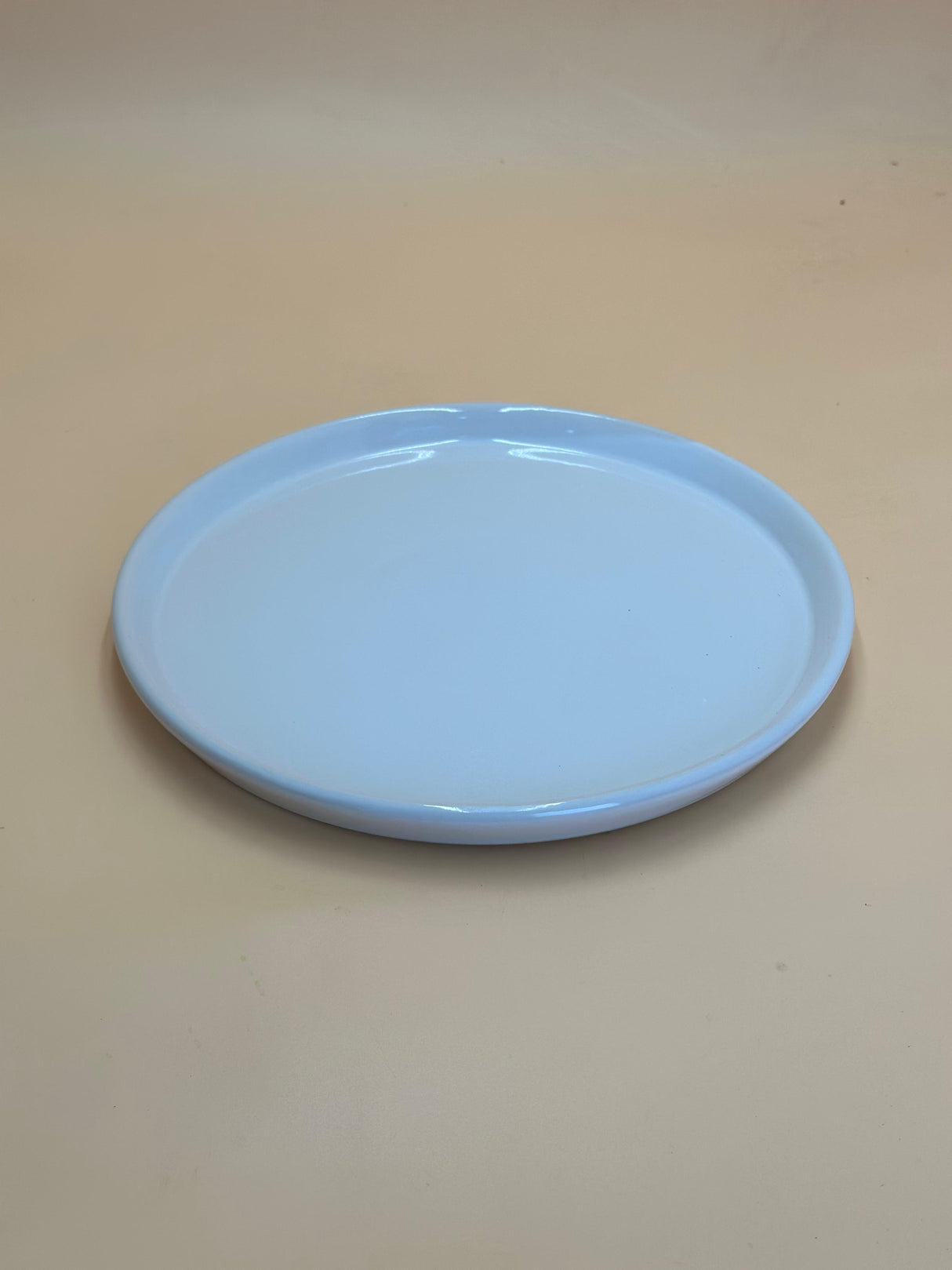 Round Ceramic  Plate - Plant Accessory - Plantsworld.ae