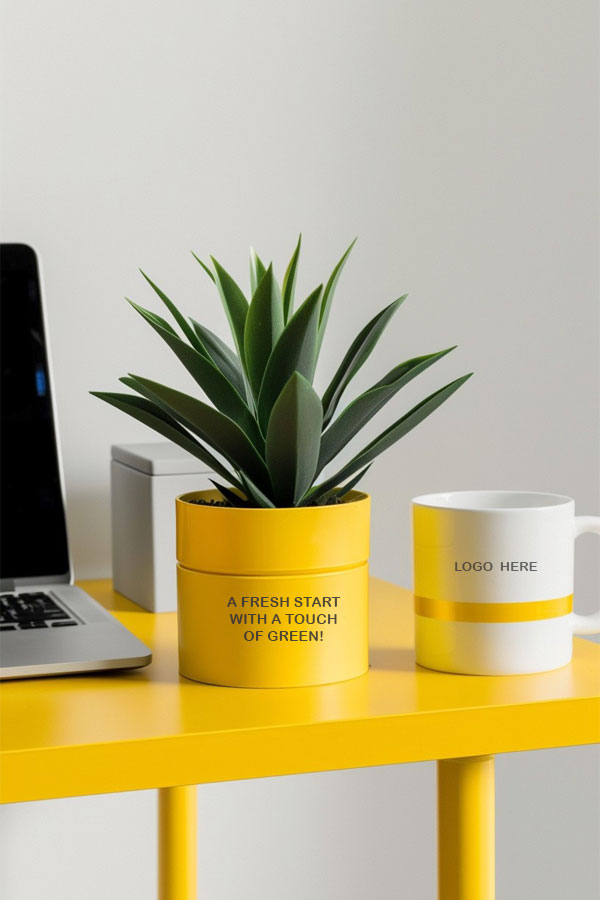 Corporate Welcome Plant Gift – Stylish indoor plants in elegant pots, perfect for office and business gifting. Available at PlantsWorld.ae.