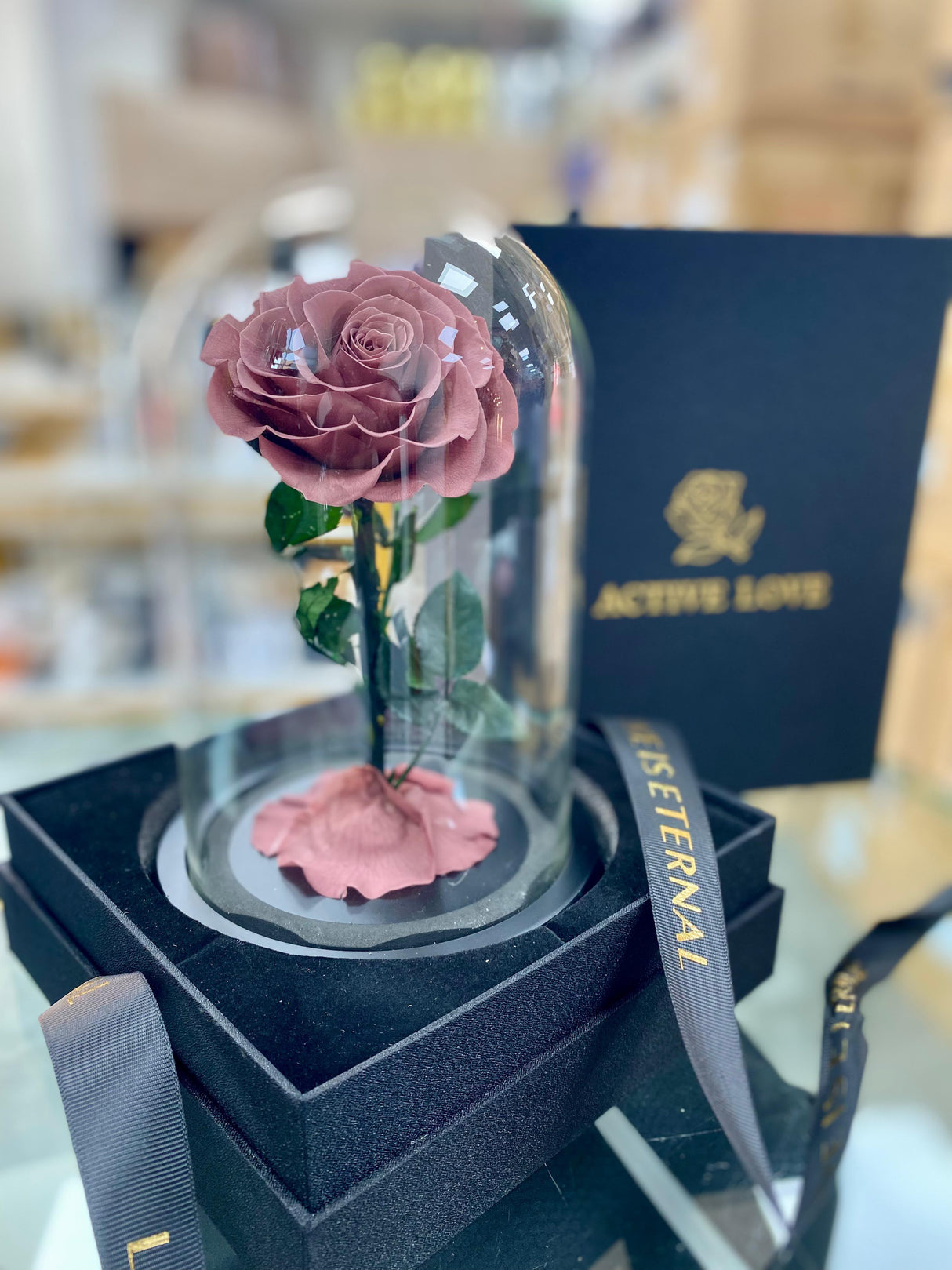 Forever Rose Single Caramel