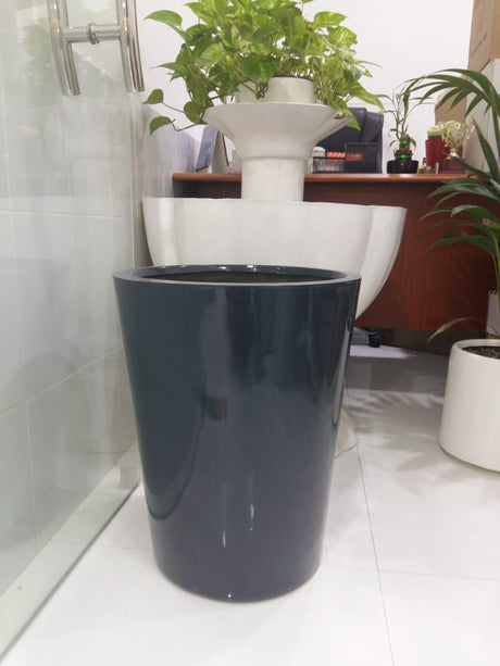 GRP Round Tall - Indoor Plant Pot - Plantsworld.ae