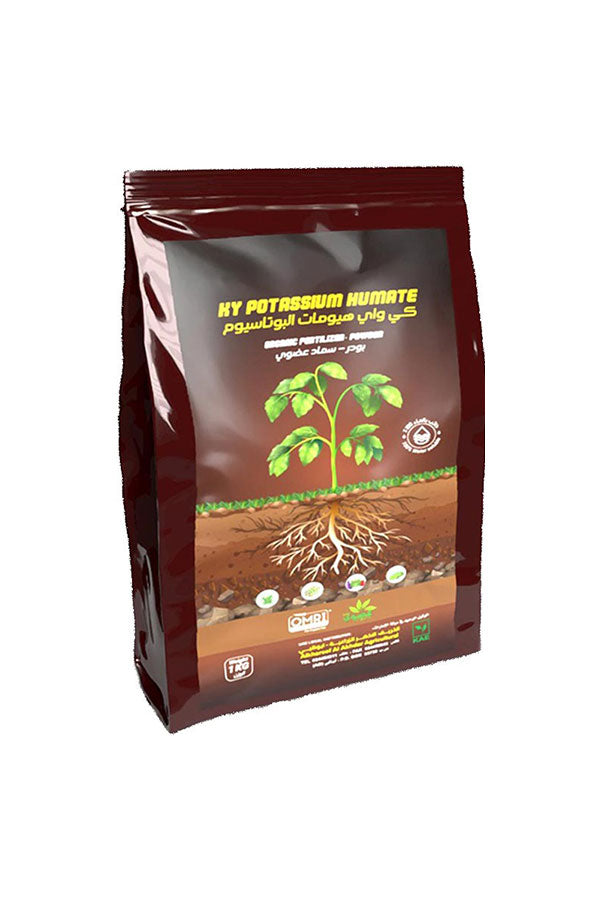 KY Potassium Humate Organic Fertilizer Powder for Plants – Humic Acid Soil Conditioner

