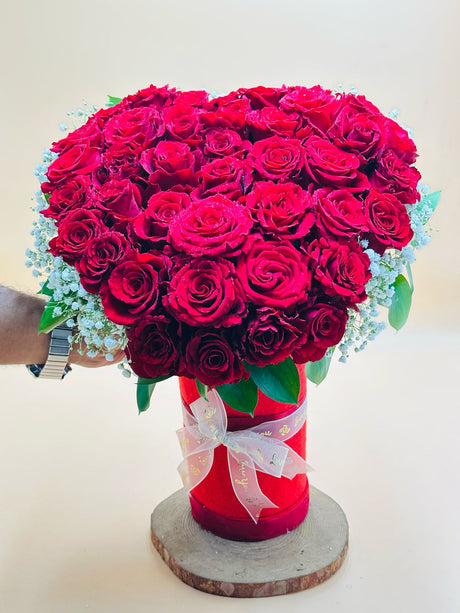 Madly In Love Bouquet - 40 Roses - Plantsworld.ae