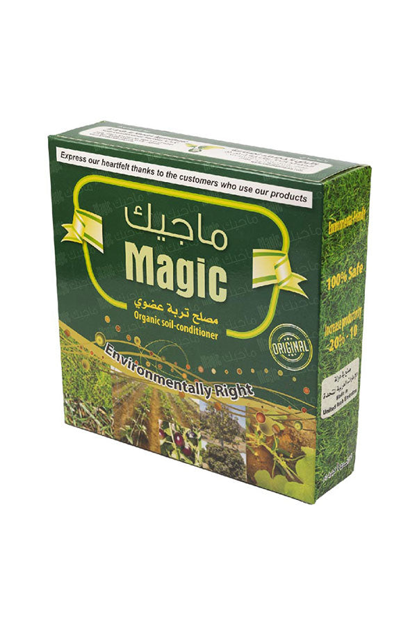 Magic Organic Soil Conditioner – 100% natural soil booster for gardening and farming in Dubai, available at Plantsworld.ae

