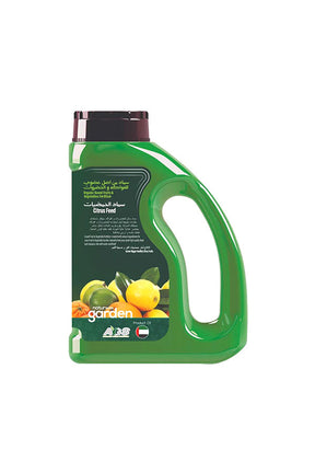 Citrus plant liquid fertilizer for fruit trees and vegetables.
