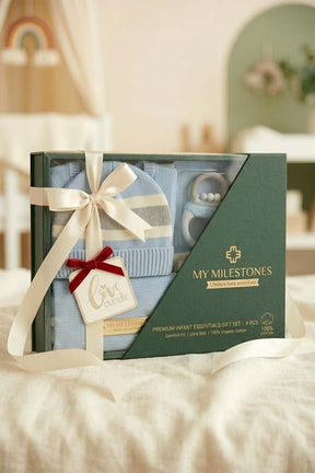 Premium Baby Essentials Gift Set for Newborn Boys - Plantsworld.ae