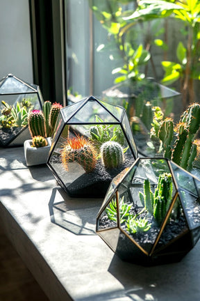Elegant succulent gift box for calm and décor