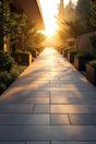 Garden Walkways and Pathways with Stepping Stones and Decorative Tiles – UAE Landscaping

