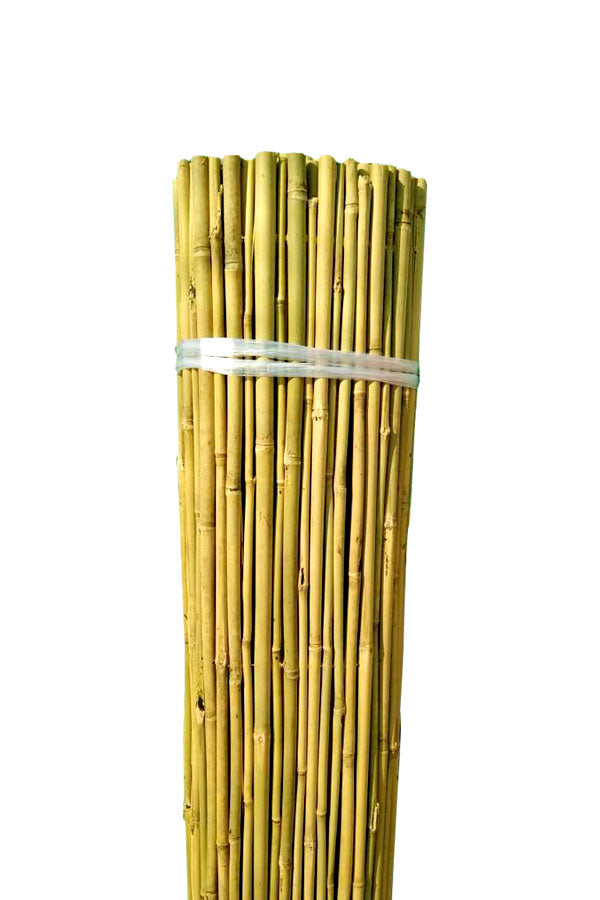 Natural Rolled Bamboo (THICK) fencing for plant care and garden decor
