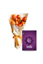 Fresh flower gift arrangement designed for Eid greetings