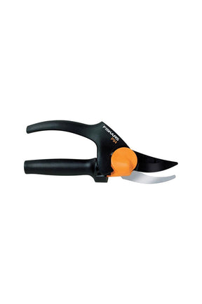 Fiskars PowerGear bypass garden shears for precise pruning.
