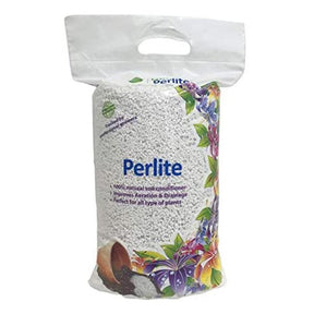 White perlite granules used as a soil amendment

