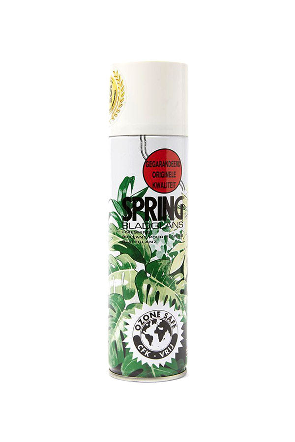 Spring leaf shining spray for healthy and glossy plant foliage.